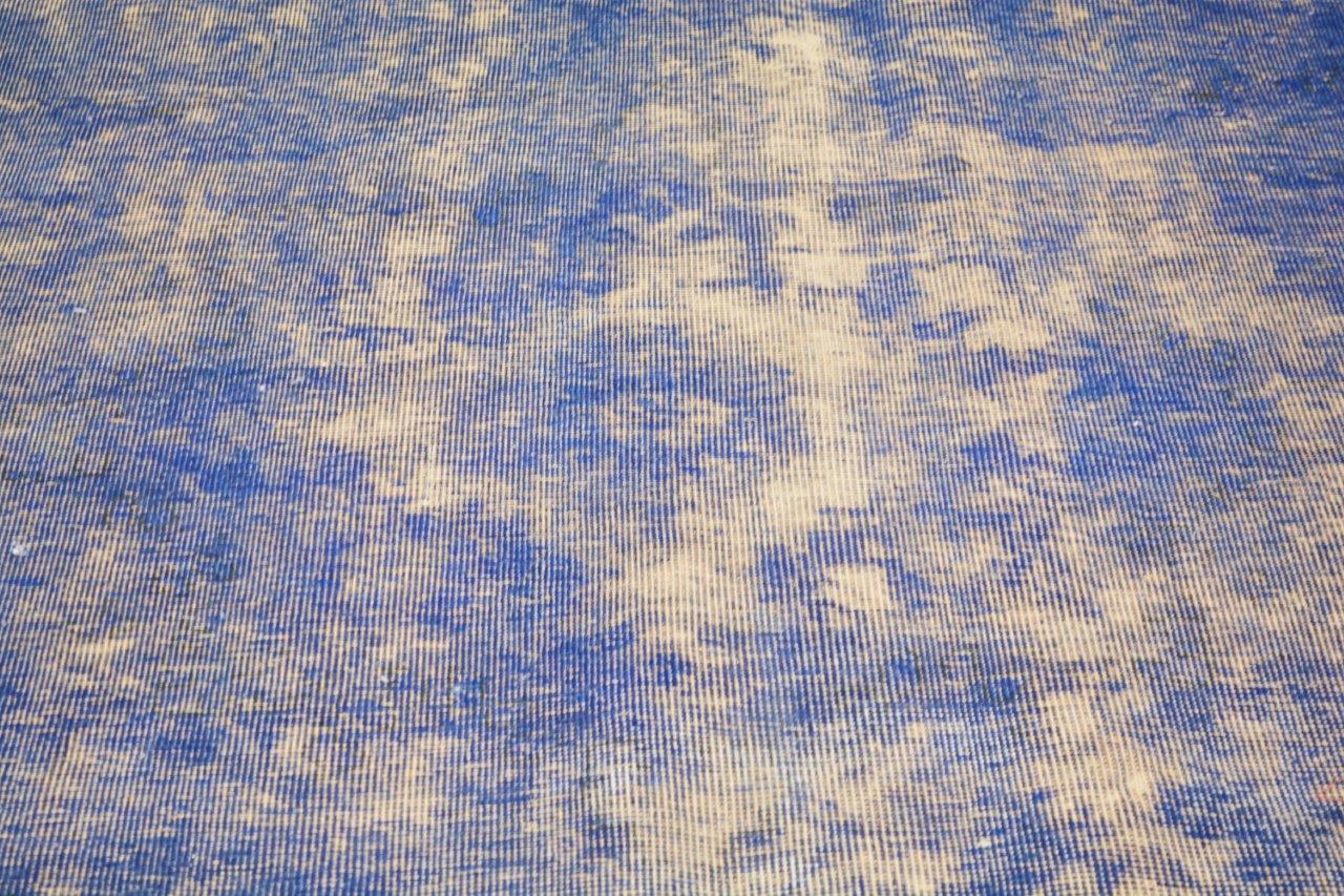 Vintage Persian Tabriz Overdyed