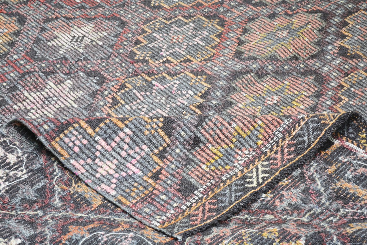 Vintage Turkish Anatolian Flatweave