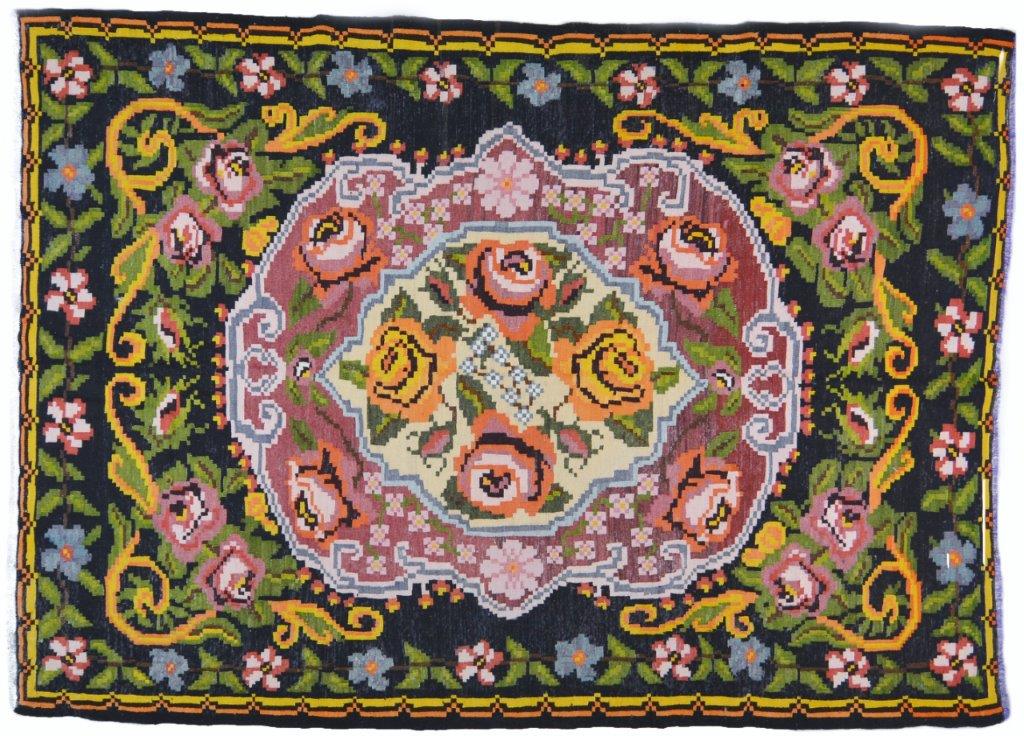 Vintage Bessarabian Flatweave