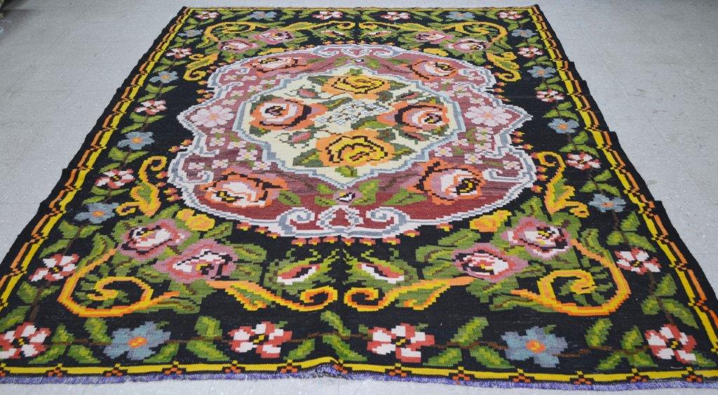 Vintage Bessarabian Flatweave