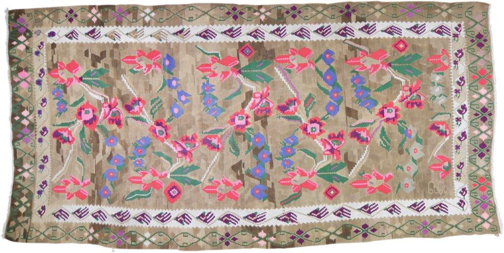 Vintage Bessarabian Flatweave