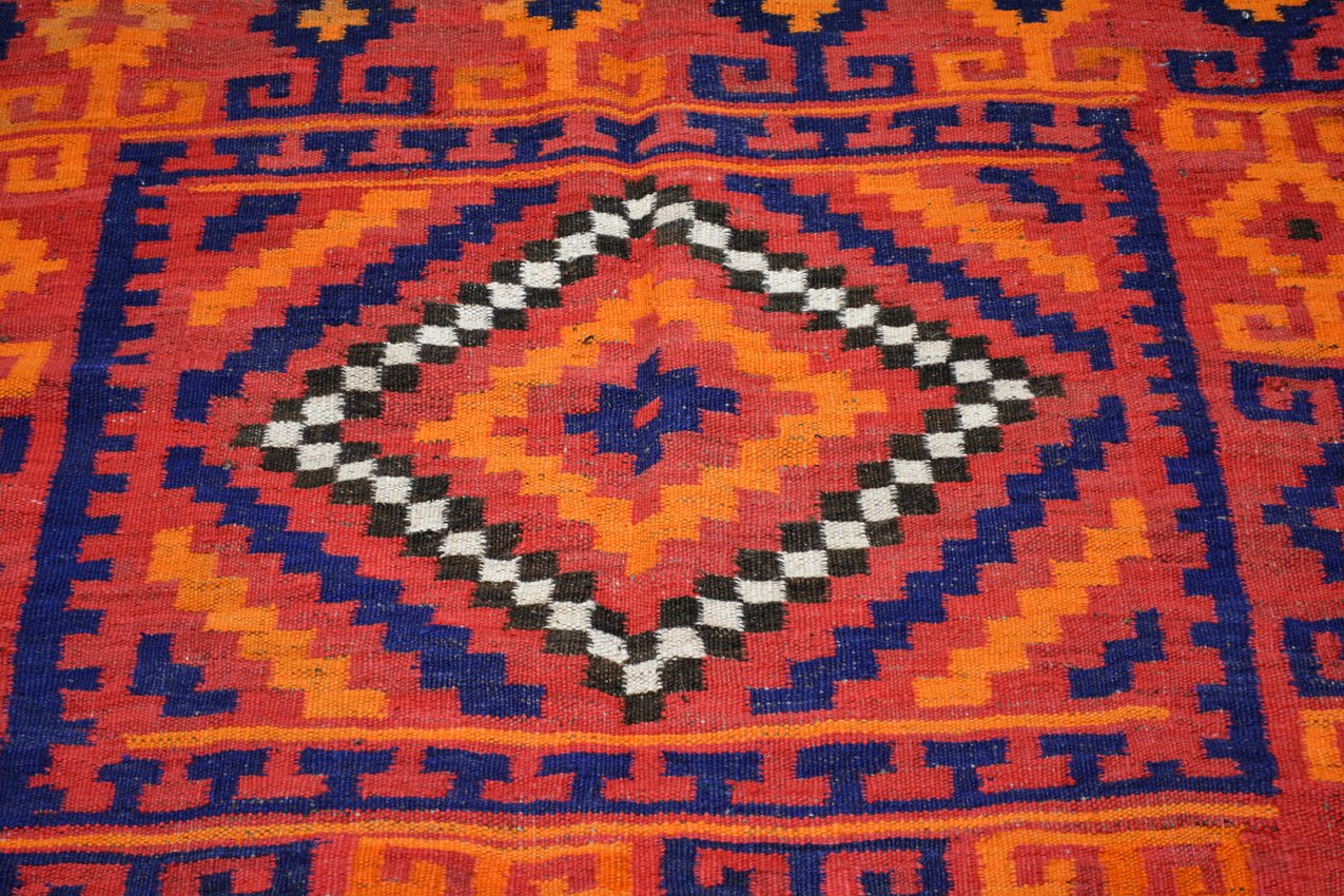 Vintage Afghan Kilim