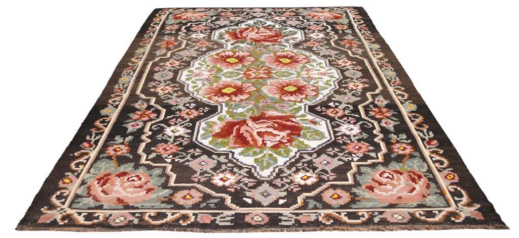 Vintage Bessarabian Flatweave