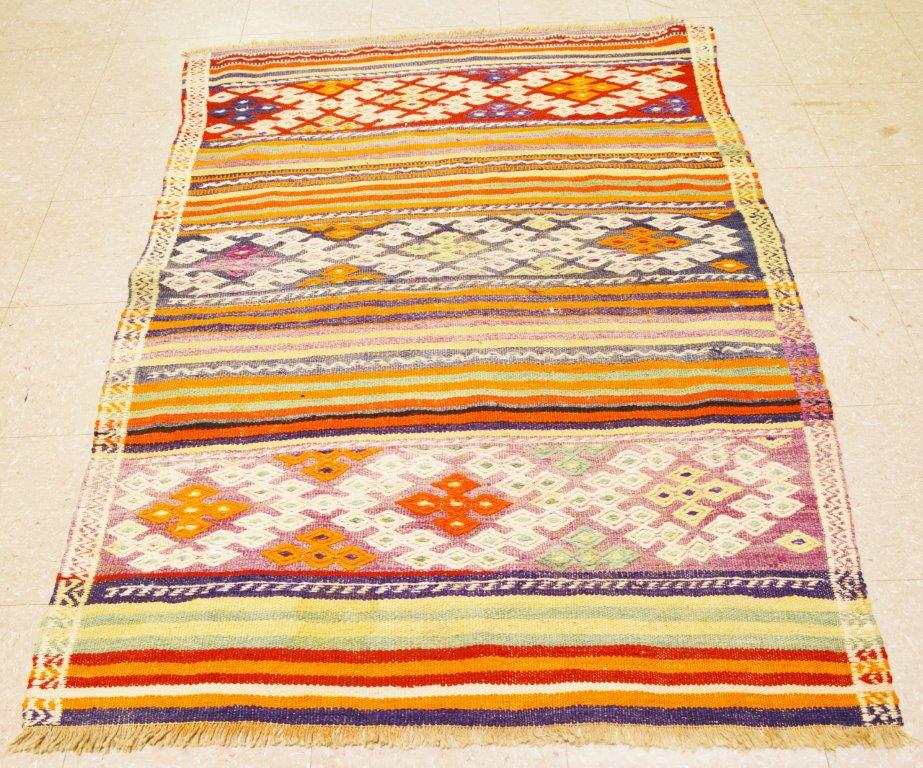 Vintage Turkish Flatweave